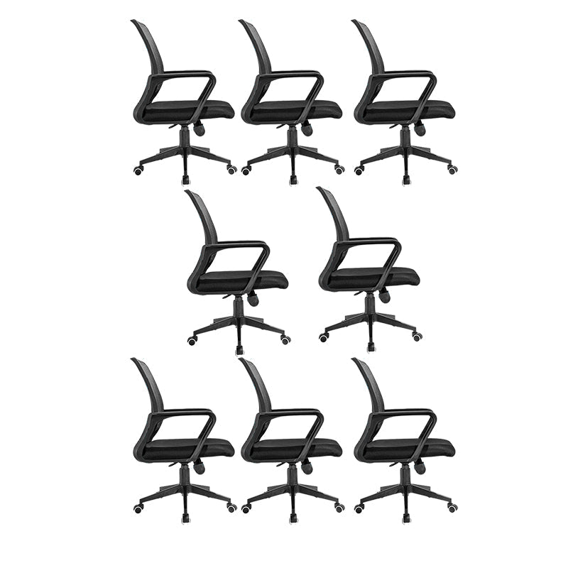 Zeitgenössischer Armstuhl Grüne feste Arme verstellbare Lendenwirbelsäule Büro Stuhl