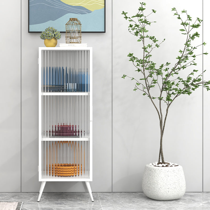 Metal moderno panoramica per le porte in vetro armadio per soggiorno