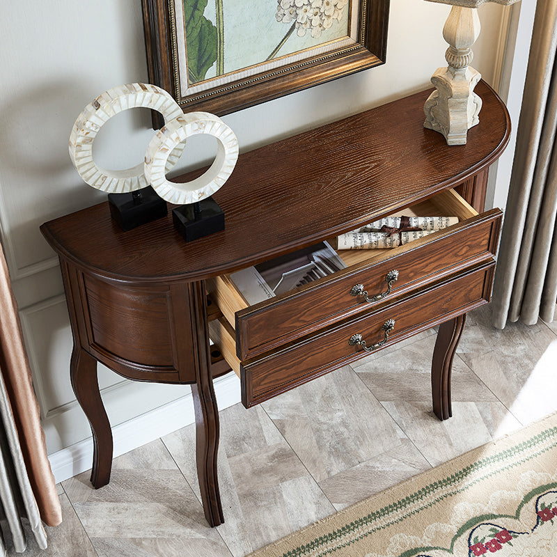 Tabella della console moderna della metà del secolo da 14 "W TABELLO DI SOLO DELLA CONSOLA MOUMA