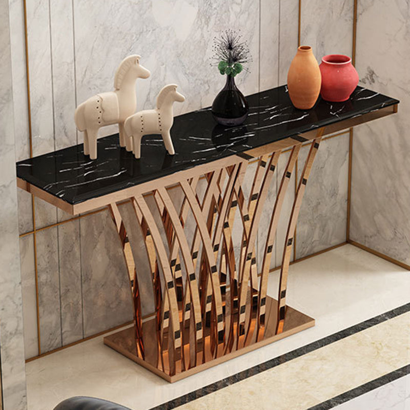 Console in ardesia per graffi con consolle glam da 15,7 "W glam