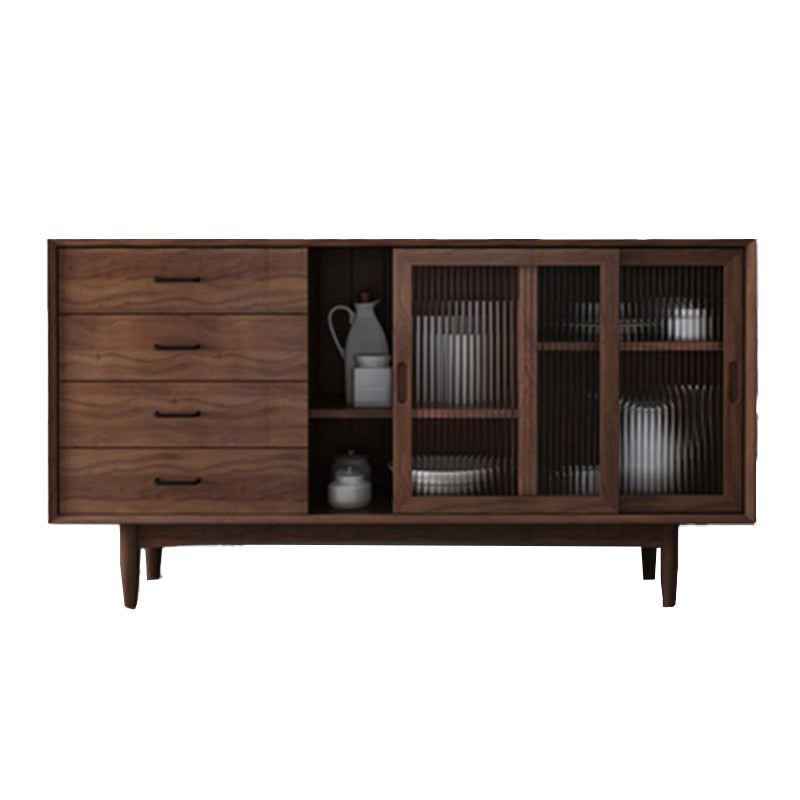 Gabinete rectángulo moderno gabinete lateral corredizo con cajón