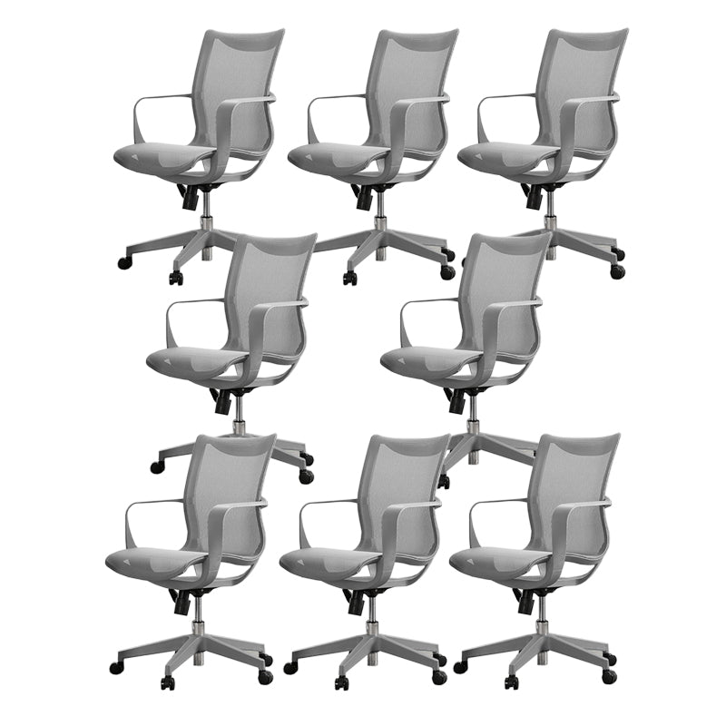 Sedia da ufficio contemporanea da 22 "sedia da scrivania traspirante airgrid