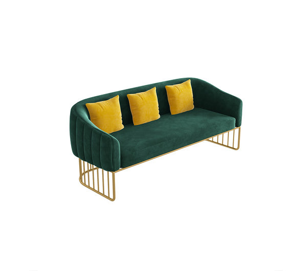 25,59 "W x 29,52" H Velvet Tuxedo bras canapé canapé avec dos serré