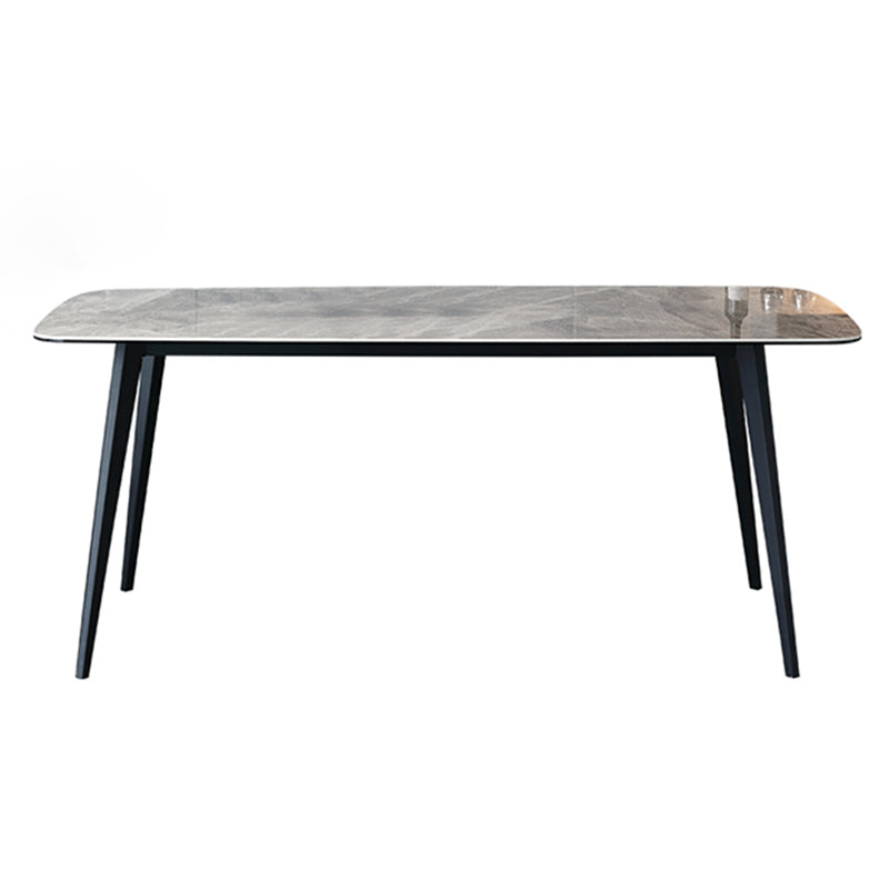 Rechteck Esstisch Industrieküchentisch mit 4 Beinen