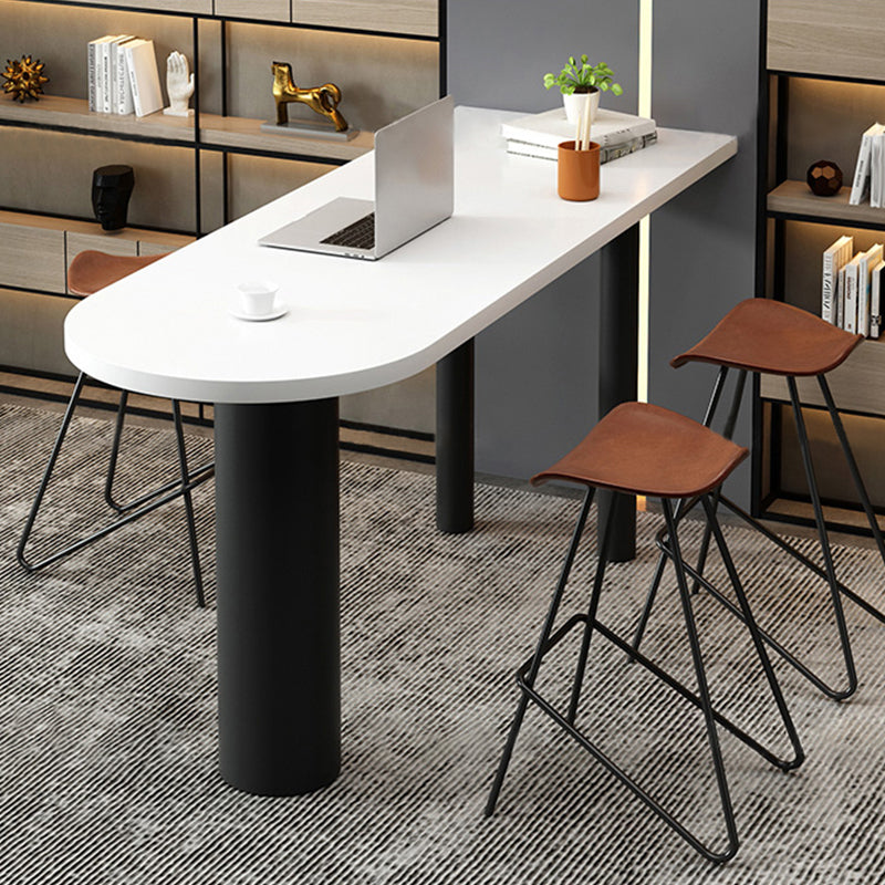 1/2/3/4 stukken moderne onregelmatige vorm pubtafel set houten toonbanktafel set