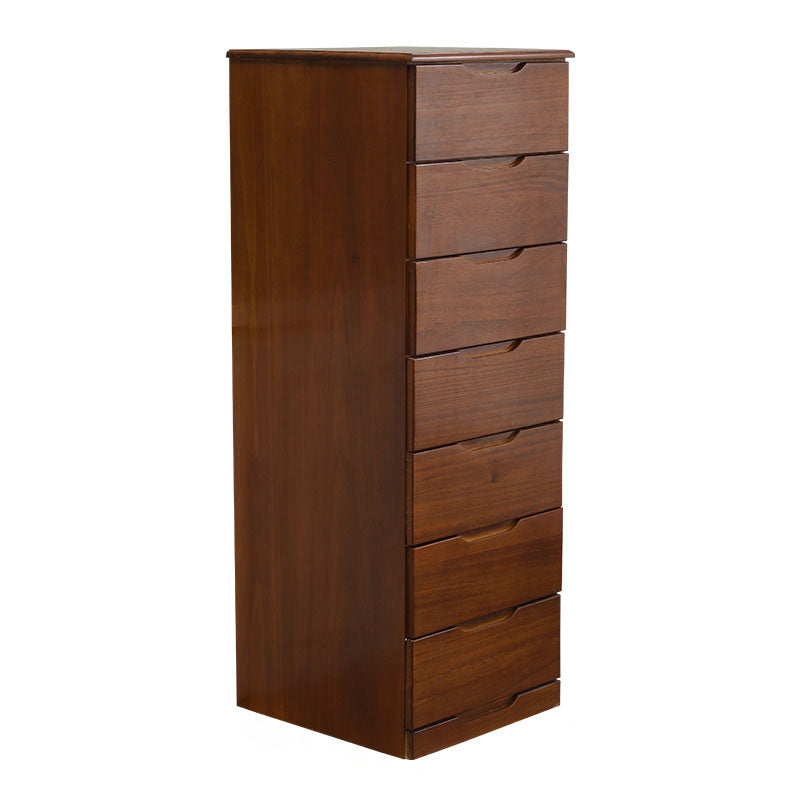 Contemporary Bedroom Storage Chest Wooden Chest with Drawers