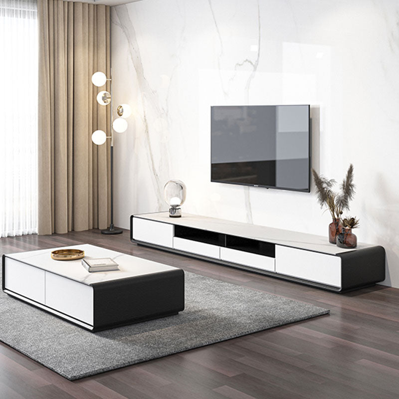 Modern e contemporanea console televisiva Top TV Media Stand