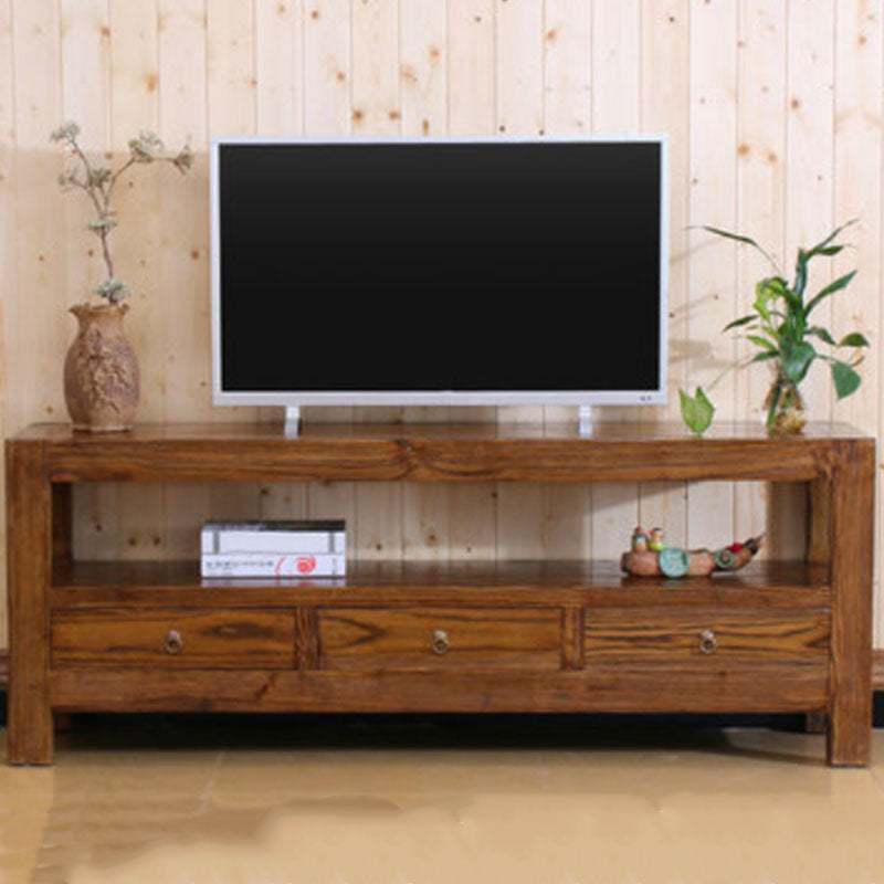 Cabinetto TV asiatico TV Naturale/Brown/Walnut Soggiorno TV con spazio
