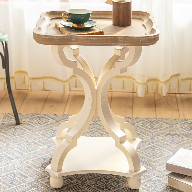 Tavolino da cocktail in legno di campagna francese tavolino per la casa