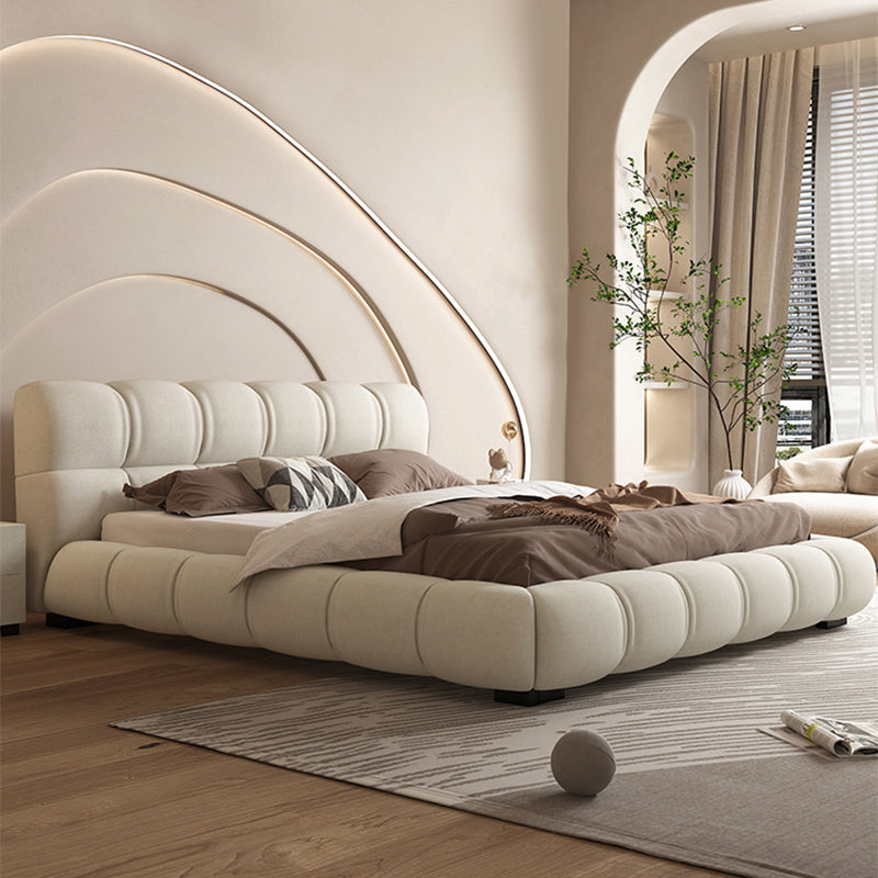 Letto a letto in legno in legno glam Fucice Letto standard con testiera