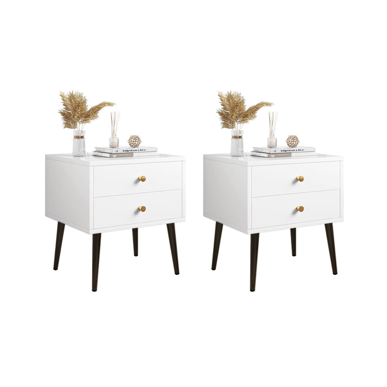 Pierras de gabinete de cabecera de madera de 20 "de altura incluida mesa de noche con cajón