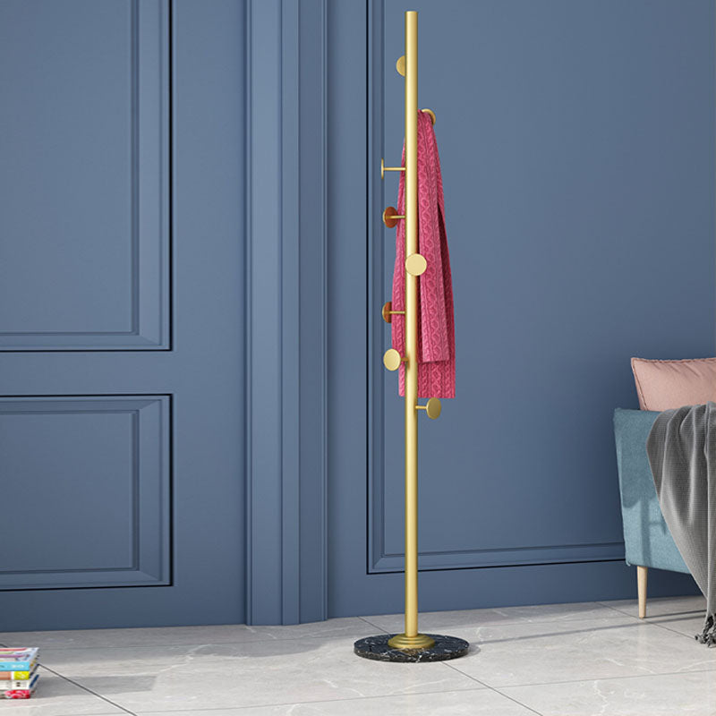 Luxuriöser Katastack 8 -Kleiderhaken Marmorboden Metalltrack für Schlafzimmer