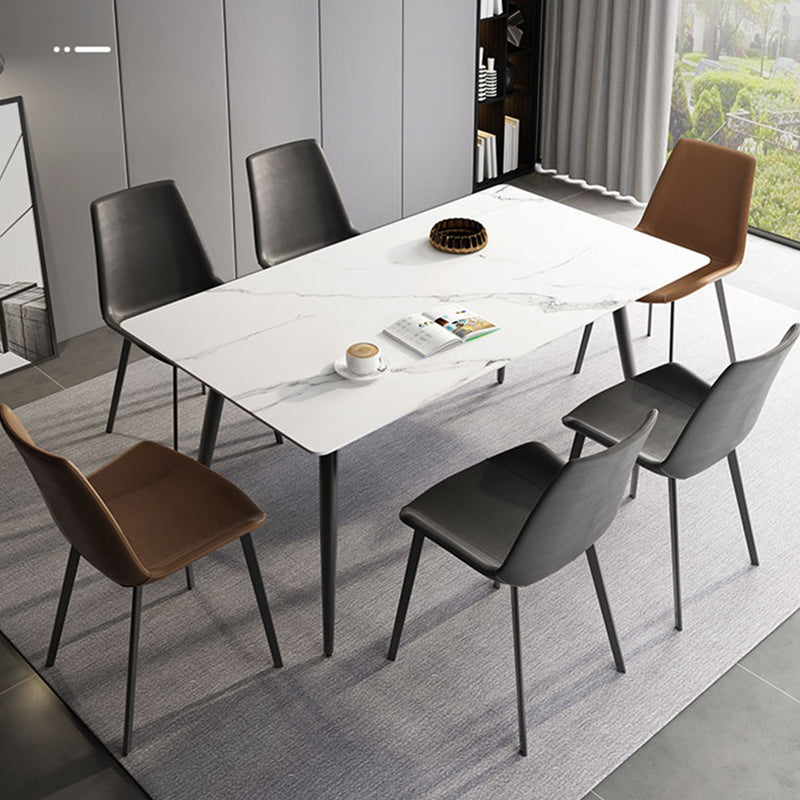 Tavolo da pranzo rettangolo industriale 4 gambe tavolo da pranzo per cucina