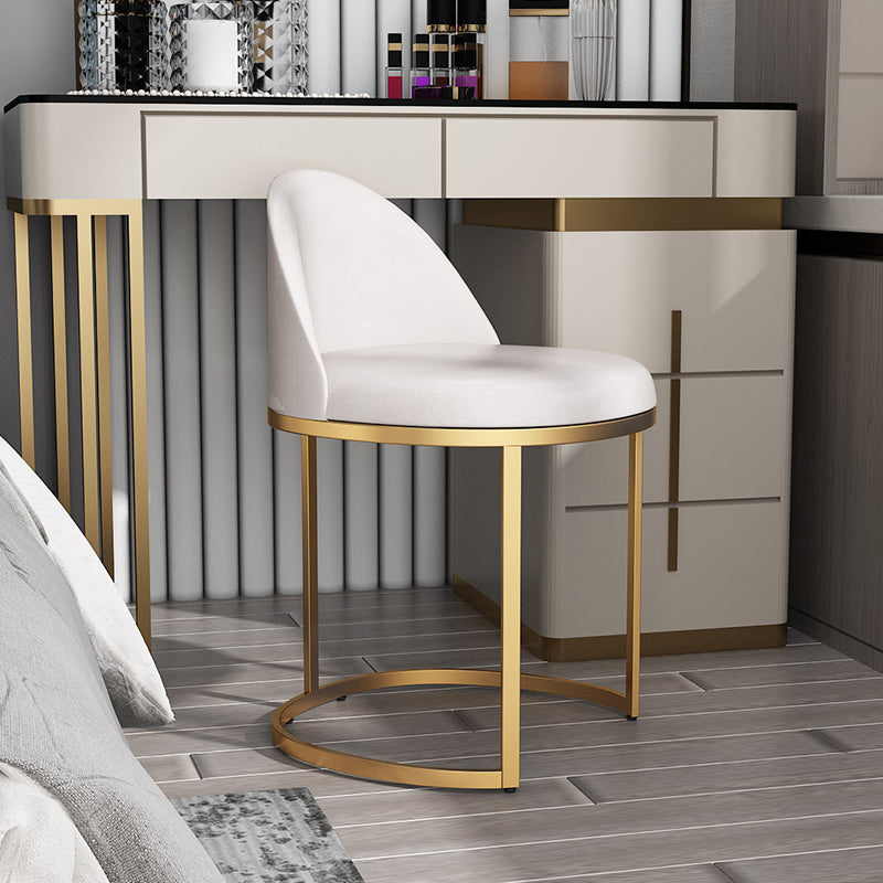 Silla de comedor de comedor de metal Glam Metal silla de comedor sin brazo para uso de restaurantes