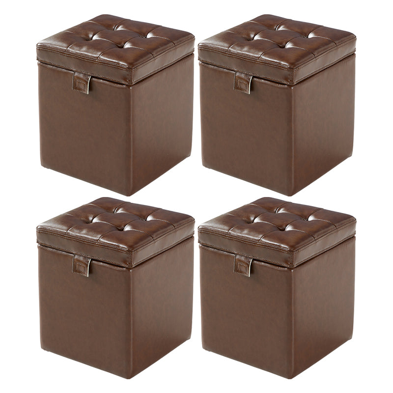 Prachtig lederen standaard vlekbestendige vierkante binnenstandaard