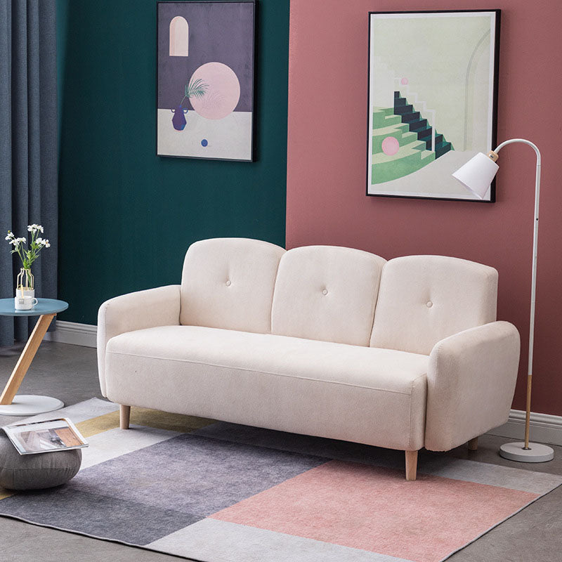 Stoffsofa 29,92 "Hochverzögerungsarmsofa mit 3-Sitzer für die Wohnung