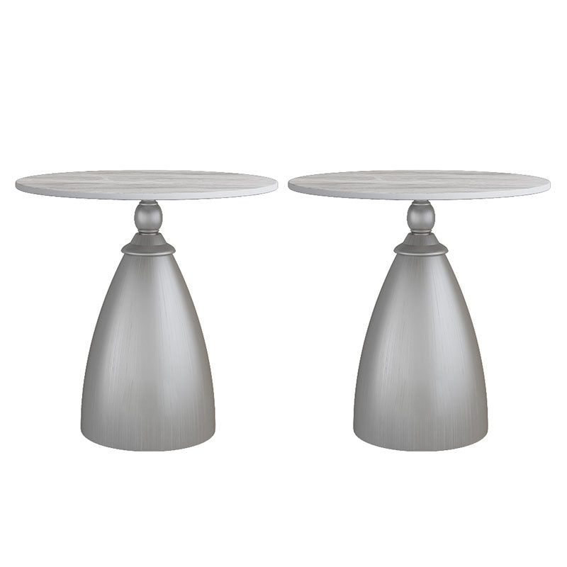 22,4 "hoher eisernen Sockel Endtisch modern