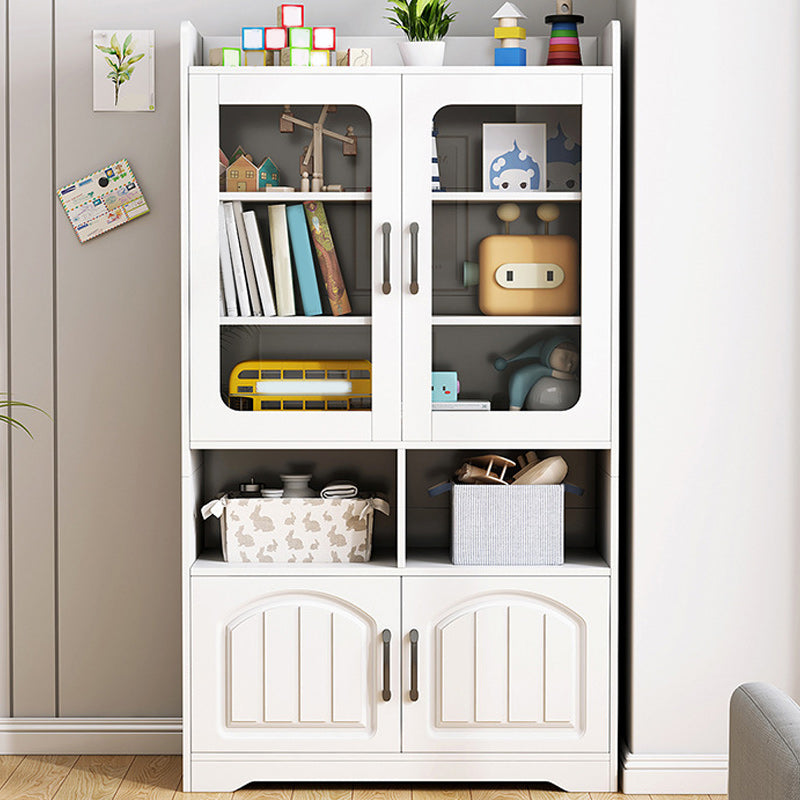 Modern Standard Accent Cabinet with Bar Pulls Doors Water Resistant Cabinet