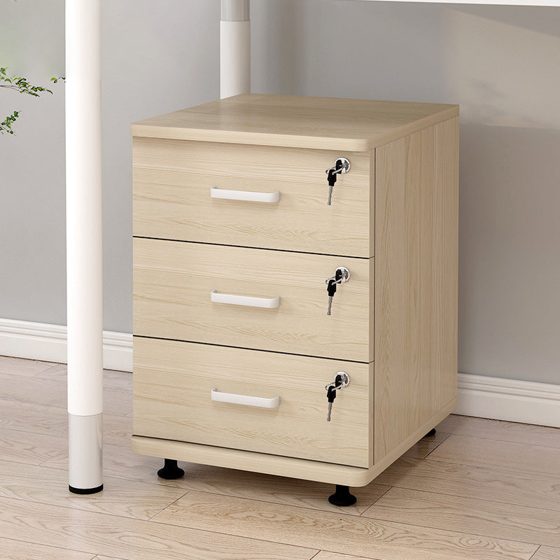 Modern Accent Chest with 3 - Drawer and Black Legs Ring Pulls Chest