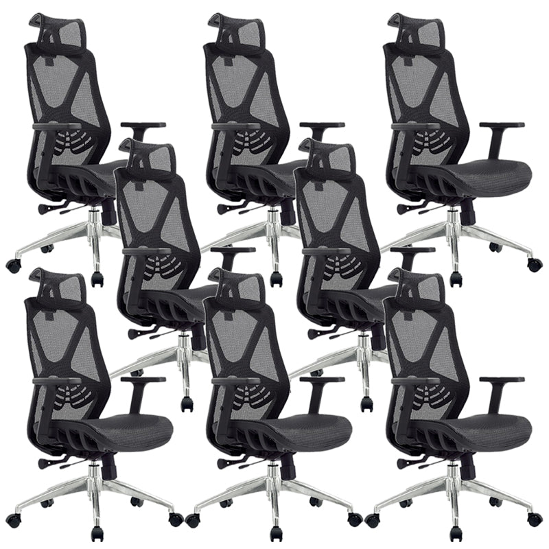 Sedia da ufficio girevole ergonomico con sedia da scrivania posteriore aerea traspirante