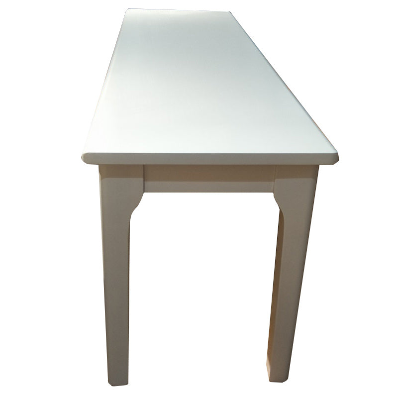 17.72" H Modern Oak Wood Seating Bench with Legs For Bedroom White Clearhalo 'Benches' 'Chairs & Seating' 'furn' 'furn_benches' 'Furniture' 'Living Room Furniture' 5949415