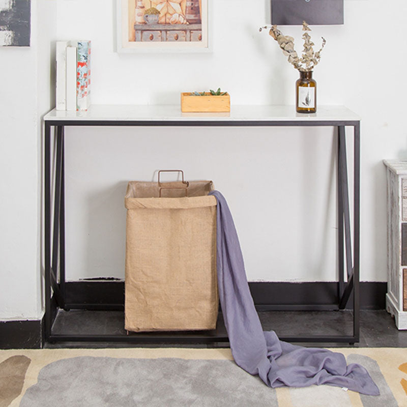 16 "W Moderne stenen console Tafelbestendig frame Accent Table voor Hall