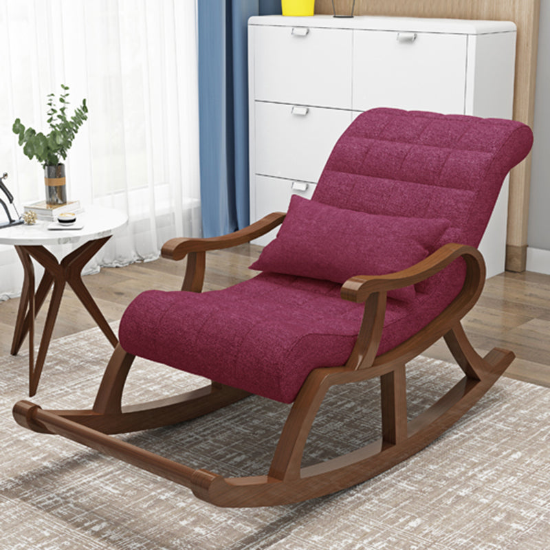 Moderne moderne recliner stoel met het midden van de eeuw met kussenstoel met kussens