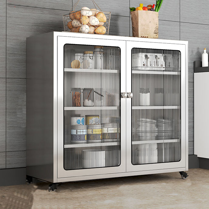 Tablero de estilo moderno Tablero de metal lateral con puerta para uso en el hogar