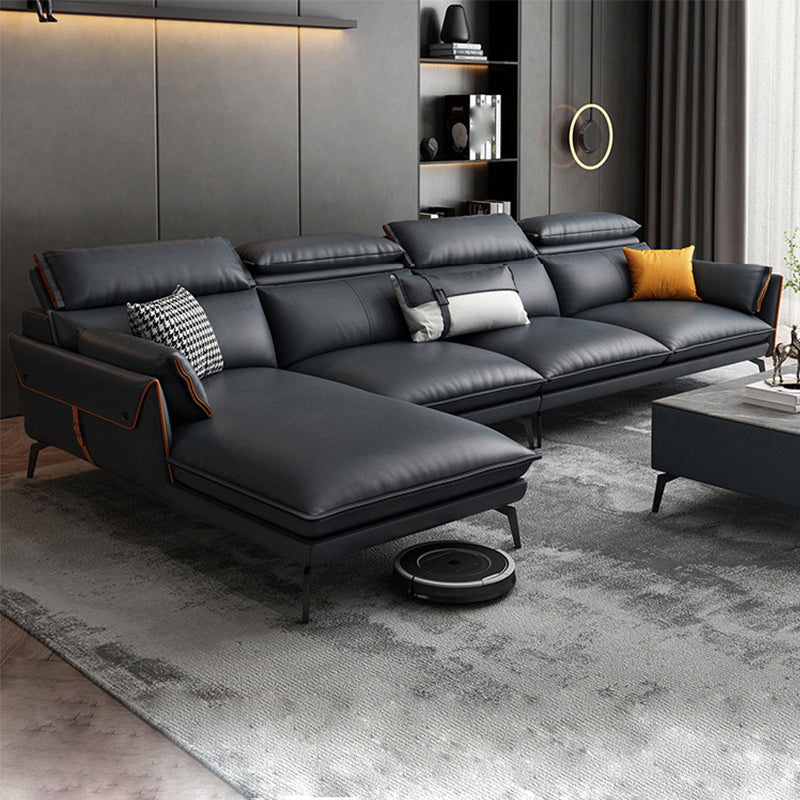 Canapé glamour chaise en cuir en cuir