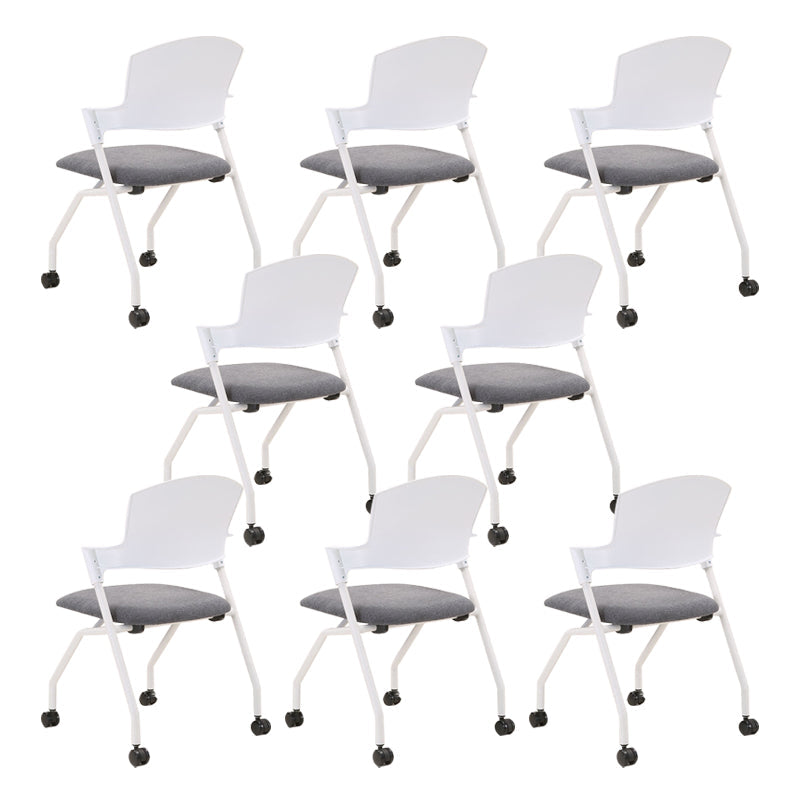 21,5 "breit zeitgenössischer Schreibtischstuhl Rutschen Sie Low Back Office Stuhl