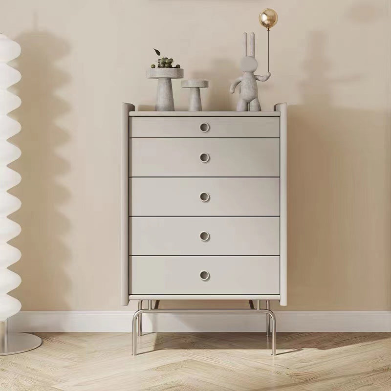 Modern & Contemporary Chest Square Accent Chest in Antique Finish