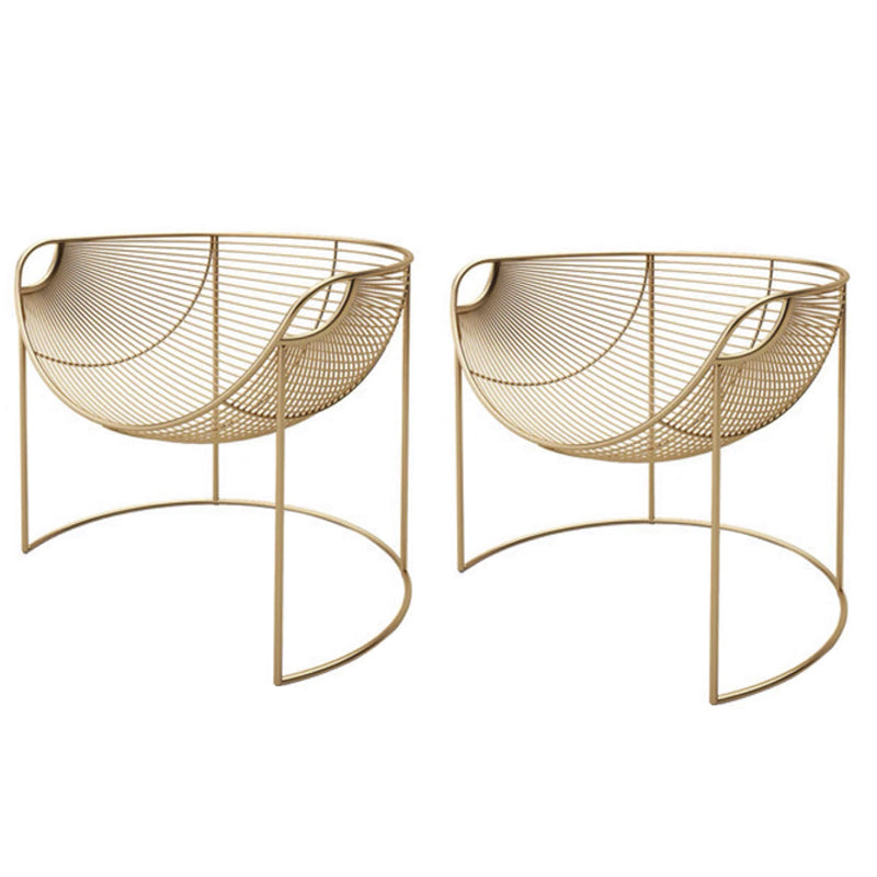 Le braccia glam includevano braccia rotonde fissate posteriori del soggiorno Accento poltrona