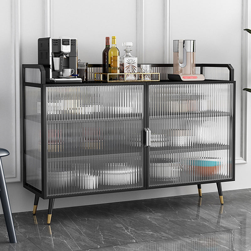 Industrial Display Cabinet Glass Door Storage Cabinet for Living Room https: res.litfad.com site img item 2022 09 05 5982258 1200x1200.jpg Clearhalo 'Display & China Cabinets' 'display_china_cabinets' 'furn' 'furn_display_china_cabinets' 'Furniture' 'Kitchen & Dining Furniture' 5982258