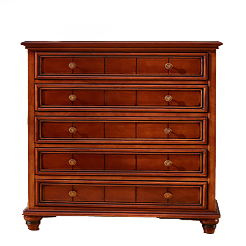 Glam Style Storage Chest Solid Wood Storage Chest Dresser with 3/4/5 Drawers