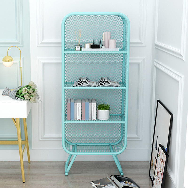Libreria per scaffali di libri glam in metallo con scaffali