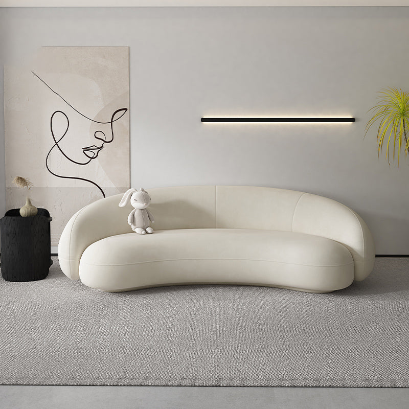 Sofá de brazo de pendiente de terciopelo contemporáneo de 23.62 "para sala de estar para sala de estar