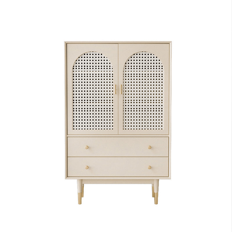 Houtbuffettabel Glam -stijl server met laden en opslag