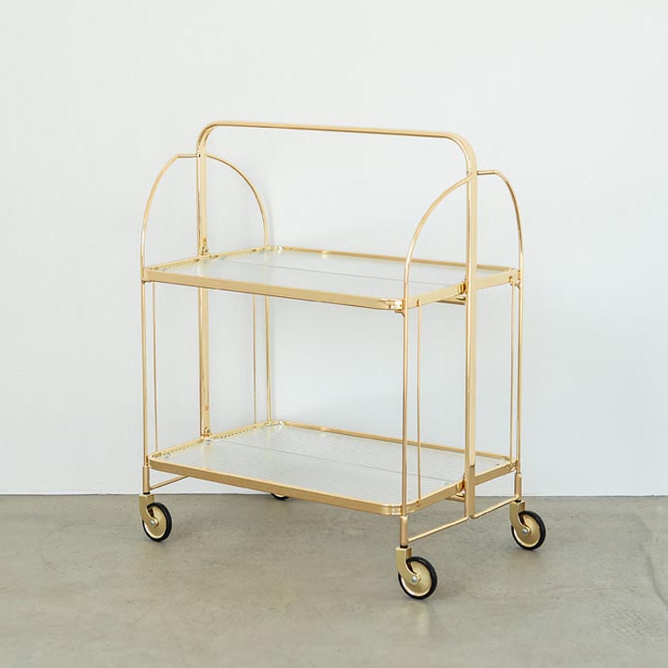 31.50" High Modern Style Rectangle Prep Table Rolling Metal Prep Table for Home Clear Clearhalo 'furn' 'furn_kitchen_islands_carts' 'Furniture' 'Kitchen & Dining Furniture' 'Kitchen Islands & Carts' 'kitchen_islands_carts' 6003701