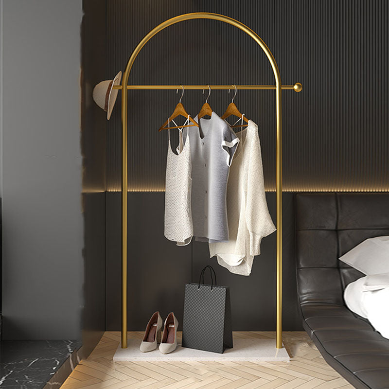 Hedendaagse metalen ingangskit hangende rail en 2 haken jashanger