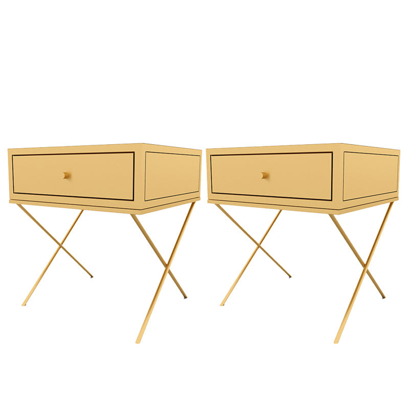 Table de nuit moderne 1 tire-dessin table de nuit pour le salon, 18 "W x 20" H