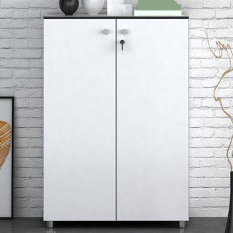 Archivo de estanterías de almacenamiento de archivos de madera modernos para la oficina en casa