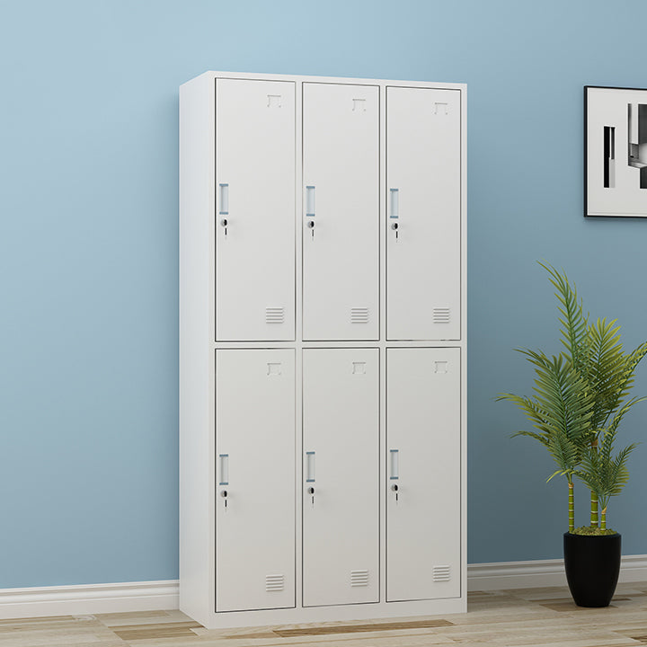 Armoire à charnière à charnière contemporaine Cabinet de garde-robe en acier pour la maison