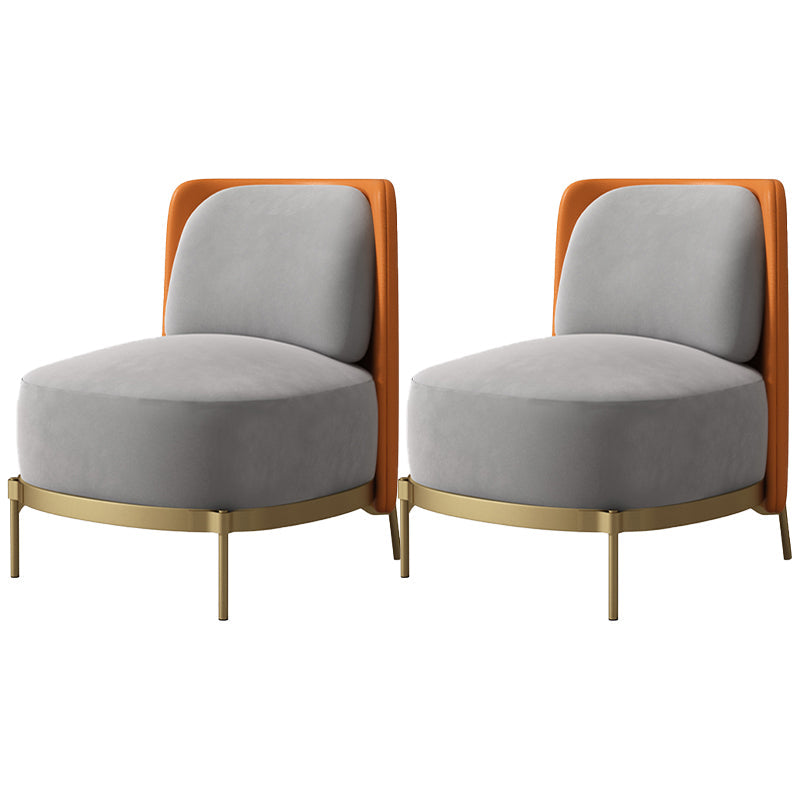 27,55 "brede armloze stoel stoel stoel met een vaste houten frame met basis vier poot