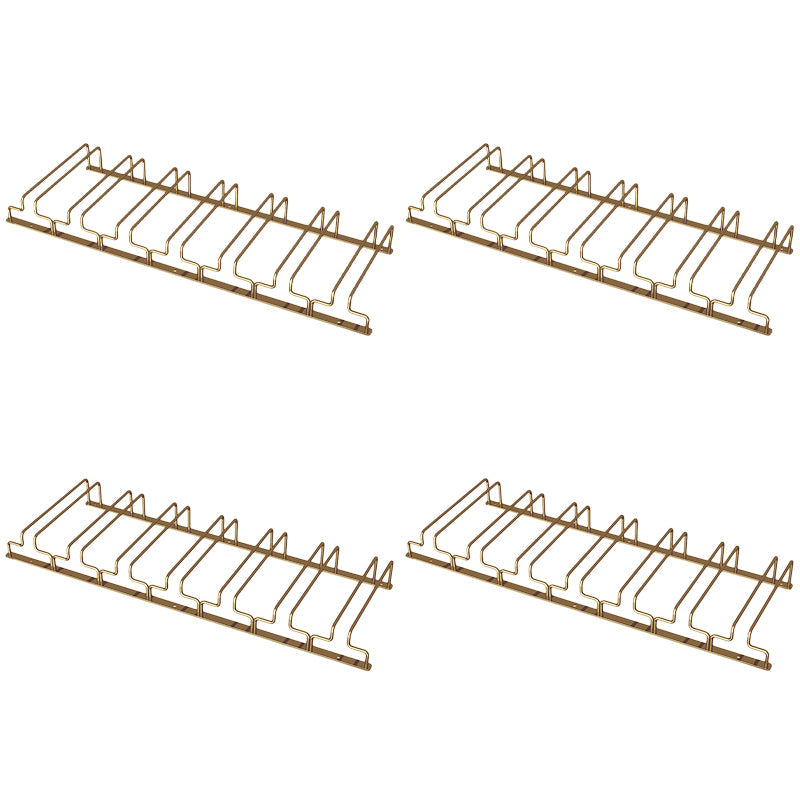 Modern Hanging Wine Glass Rack Metal Glass & Stemware Holder for Kitchen