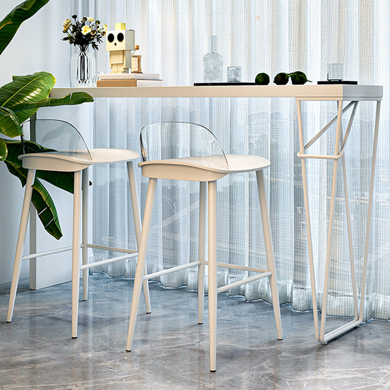 Modern 1/3 Pieces Bar Table Set Rectangle Wood Counter Table with High Stools for Balcony 3 Pieces: Table, 2 Stools Clearhalo 'Bar Furniture' 'furn' 'furn_home_bar_bar_sets' 'Furniture' 'Home Bars & Bar Sets' 'home_bar_bar_sets' 'Kitchen & Dining Furniture' 6033077