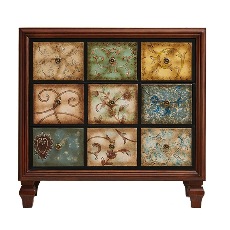 Dresser da 16,38 pollici W Capestro americano tradizionale in legno massiccio