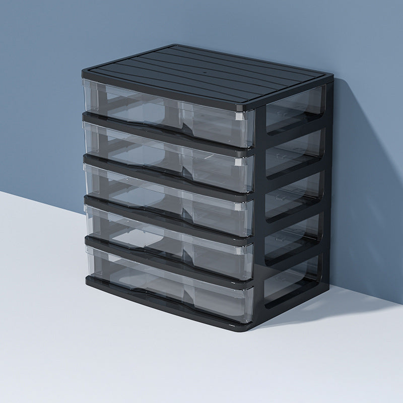 Mobile moderno in plastica con cassetti mobile per archivio verticale per ufficio