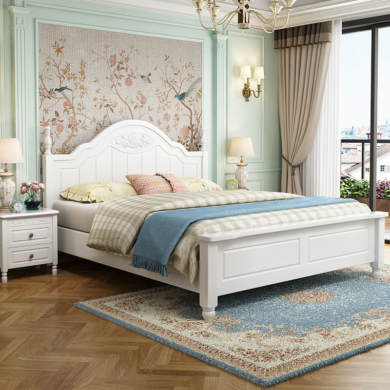 Farmaletta vittoriano di 84,65 pollici con testiera in legno con testiera