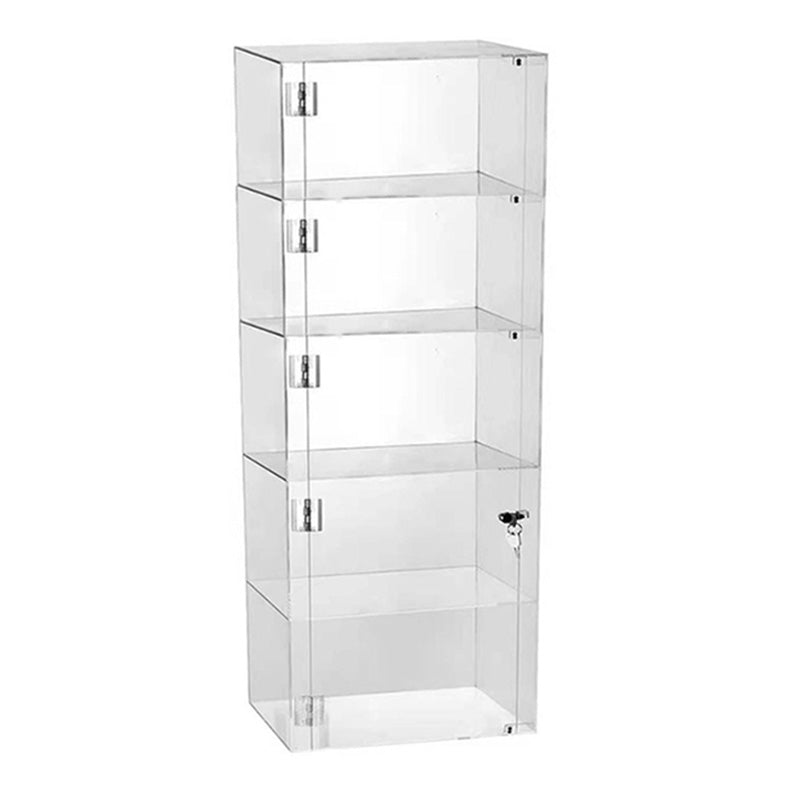 Moderne acryl display Stand Clear Display Cabinet met verstelbare planken