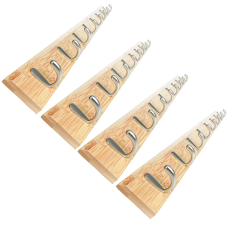 Moderno portabicchiere a parete montata a parete con ganci all'albero della sala d'ingresso